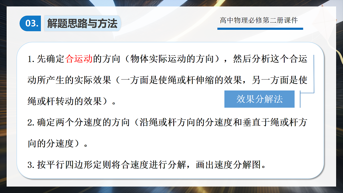 5.5专题2：关联速度问题第8页