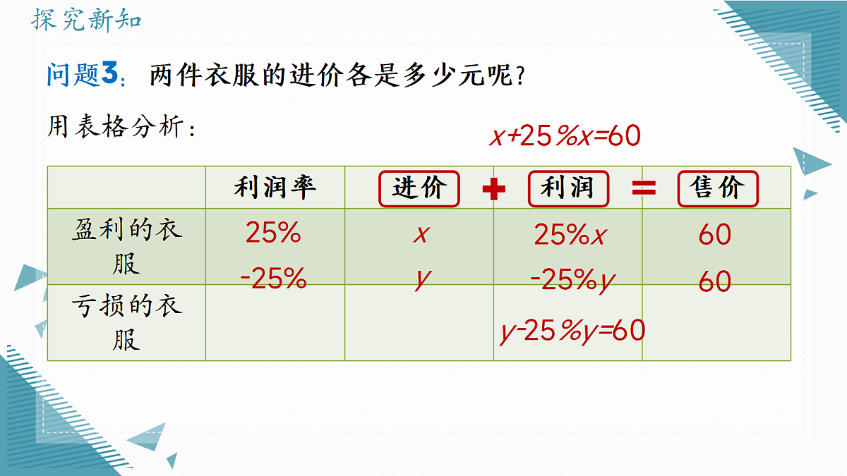 2026学年新人教版初中数学七年级上册5.3 实际问题与一元一次方程（第2课时）课件第7页