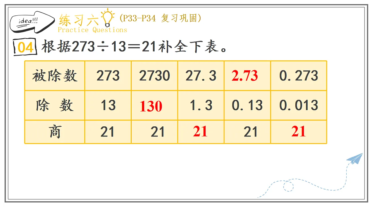 人教版小学数学五年级上册 第7课时《练习六》课件第5页