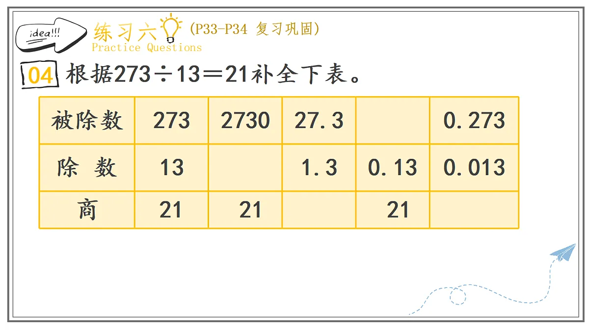 人教版小学数学五年级上册 第7课时《练习六》课件（无答案版）第5页