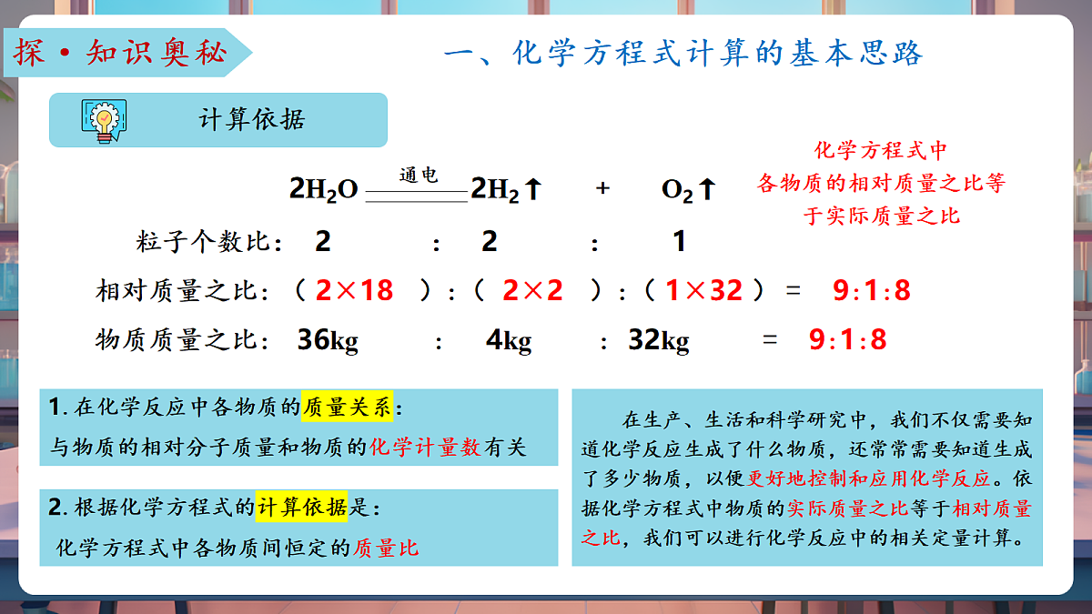 第三节 化学反应中的有关计算（教学课件）第8页