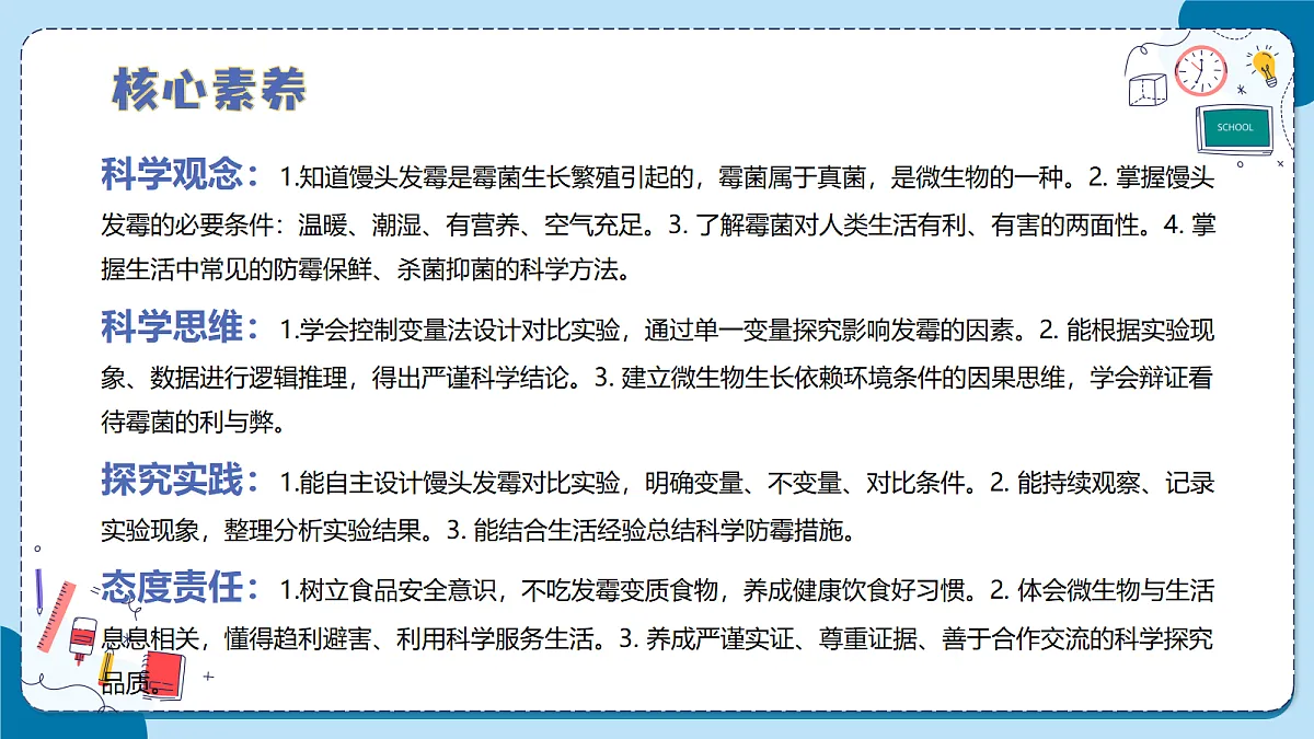 1.4 馒头发霉了（教学课件）【含AI动画】科学青岛版六年级上册（新教材）第3页