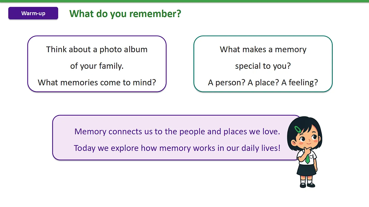 新人教版（2024）英语九年级（初三）上册-Unit4 Our Memory Section A 1a-2d 听说课 课件（lesson 1）第5页