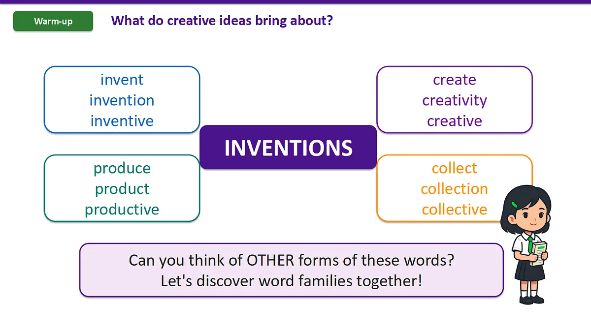 新人教版（2024）英语九年级（初三）上册-Unit5 Power of Ideas Vocabulary in Use 2a-2c 词汇课 课件（lesson 5）第5页