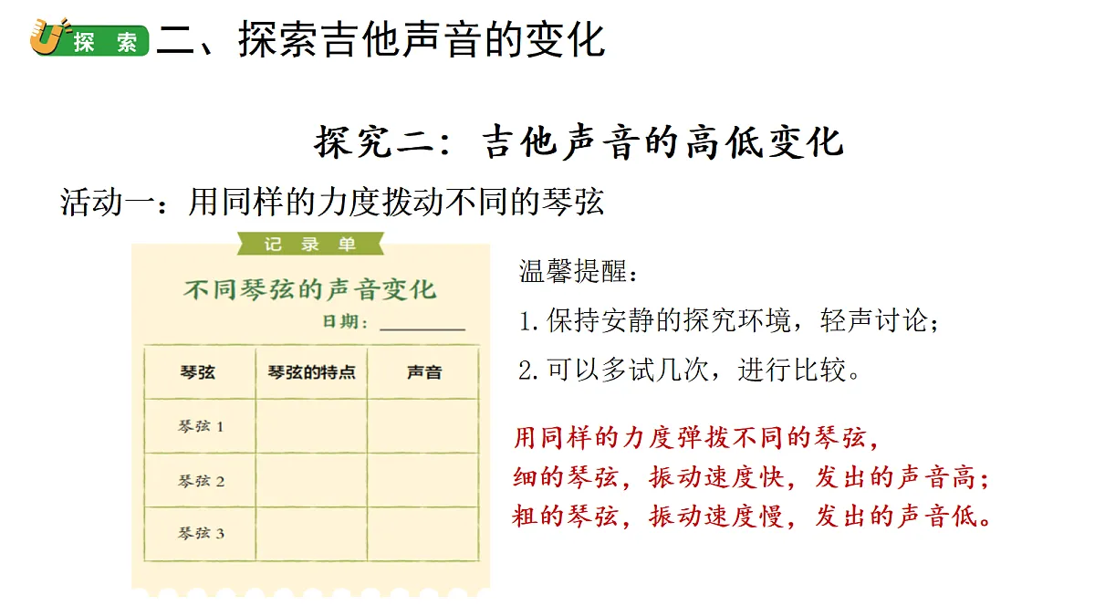 四上3-4《乐器的声音变化》教学课件第5页