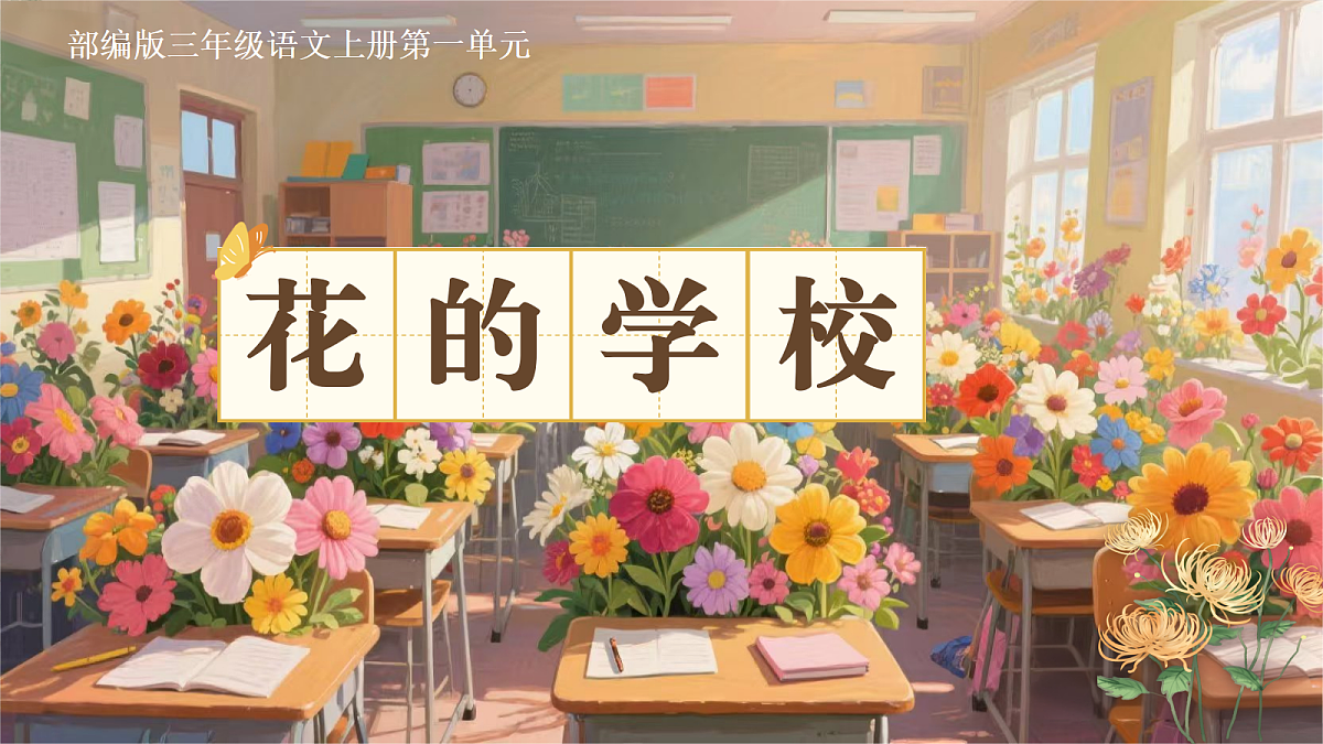 （新）2.花的学校第1页
