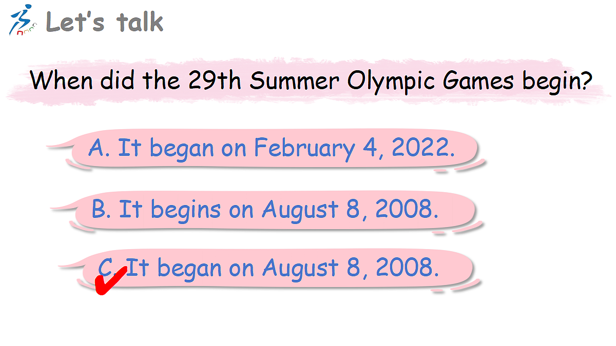 Lesson 4 National Fitness Day is on August 8.第2页