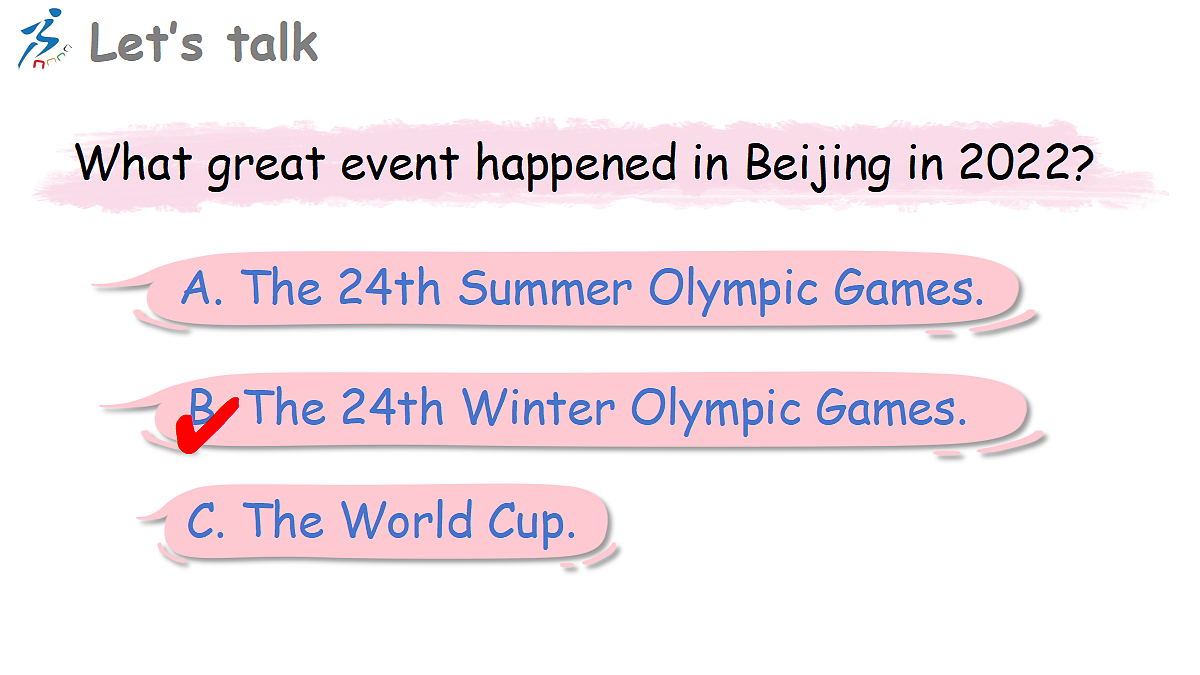 Lesson 3 China hosted the 24th Winter Olympic Games.第3页