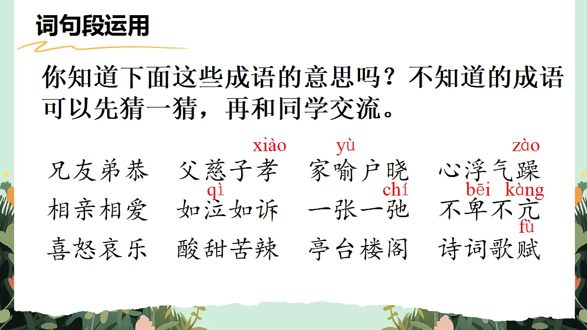 【核心素养】部编版小学语文五年级上册 语文园地六 课件第8页