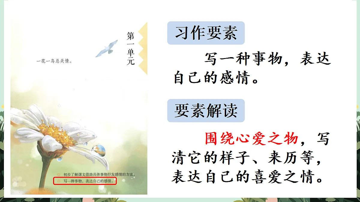 【核心素养】部编版小学语文五年级上册 习作：我的心爱之物 课件第3页