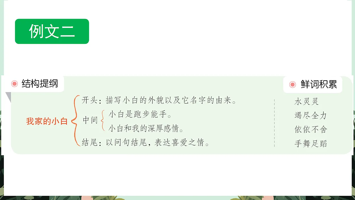 【核心素养】部编版小学语文五年级上册 习作：我的心爱之物（范文+点评+升格） 课件第7页
