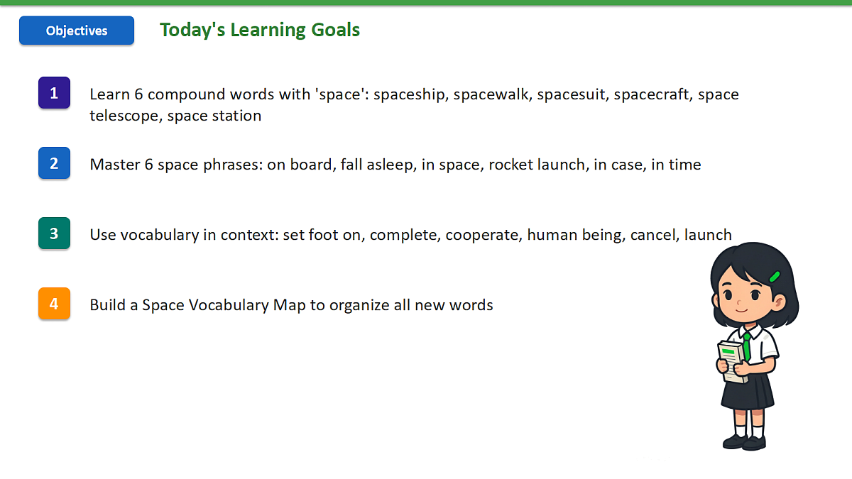 新人教版（2024）英语九年级（初三）上册-Unit 6 Beyond Earth Vocabulary in Use 词汇课 课件（lesson 5）第2页