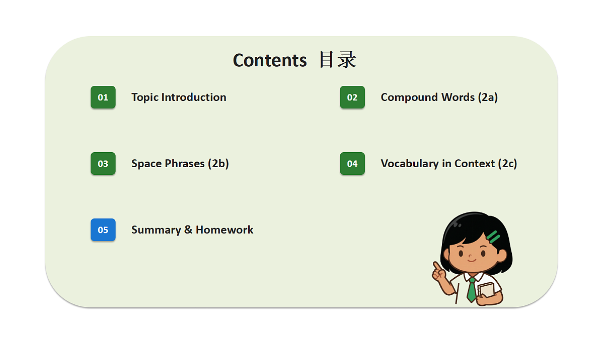 新人教版（2024）英语九年级（初三）上册-Unit 6 Beyond Earth Vocabulary in Use 词汇课 课件（lesson 5）第3页