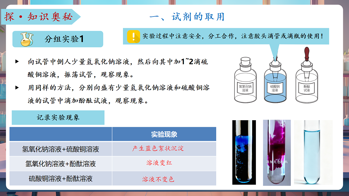 学生实验1 化学实验基本技能训练（教学课件）第8页