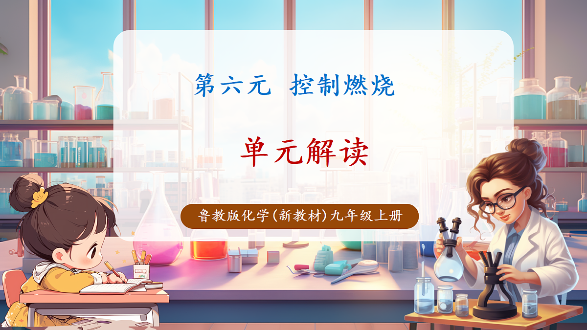 第六单元 控制燃烧（单元解读课件）化学鲁教版2024九年级上册第1页