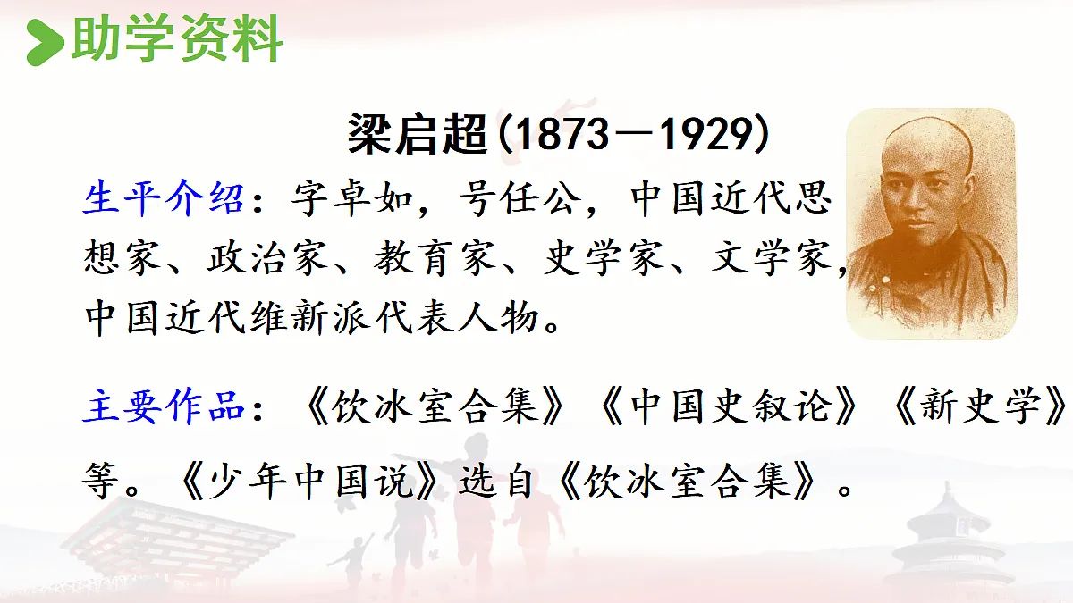 【教学课件】12.少年中国说（节选）第1课时第3页