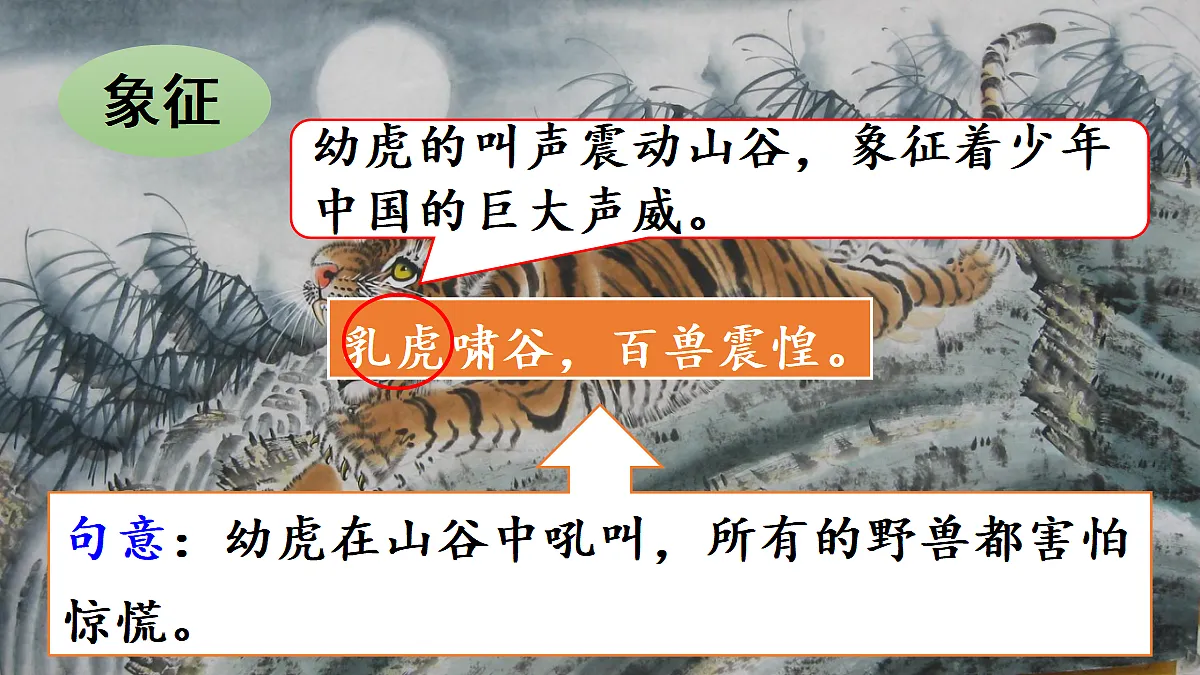 【教学课件】12.少年中国说（节选）第2课时第8页