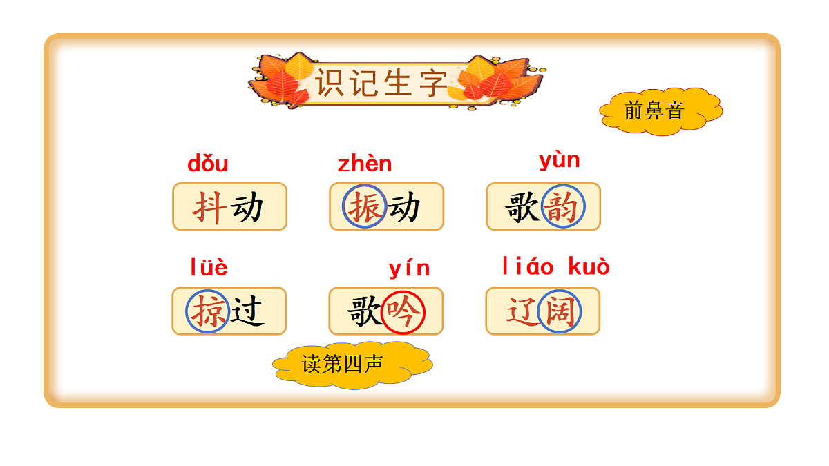 （教学课件）7＊听听，秋的声音第3页