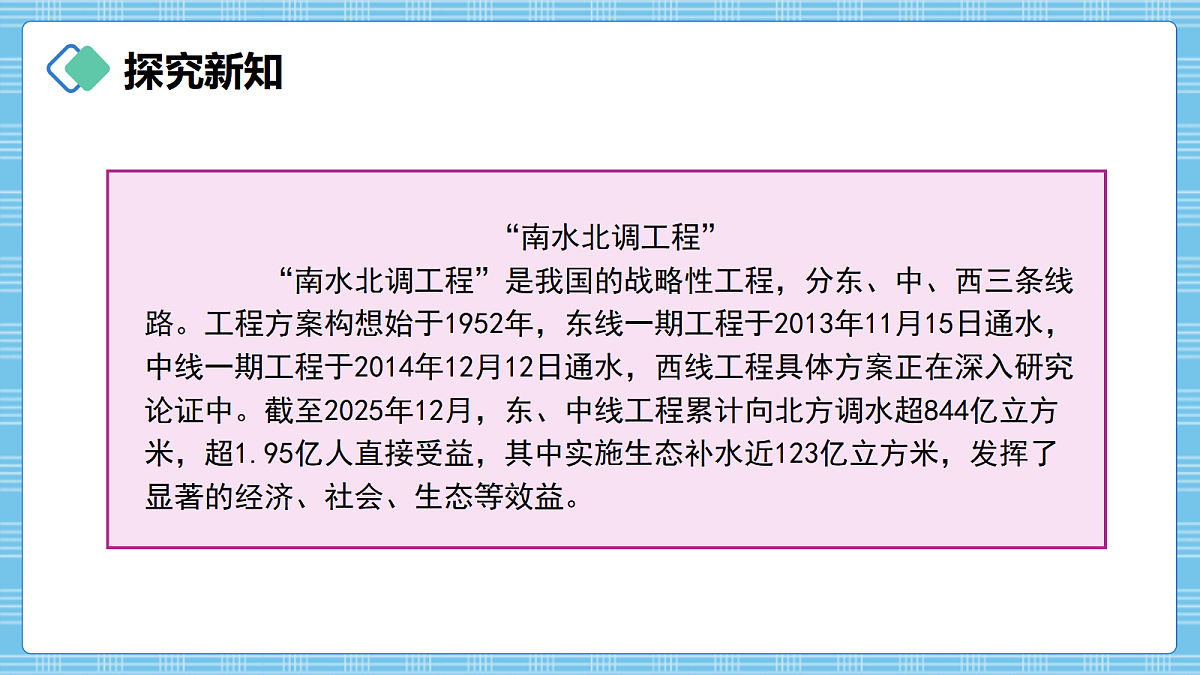 （2026新教材）人教版小学数学六年级上册 综合实践《水是生命之源》PPT课件第5页