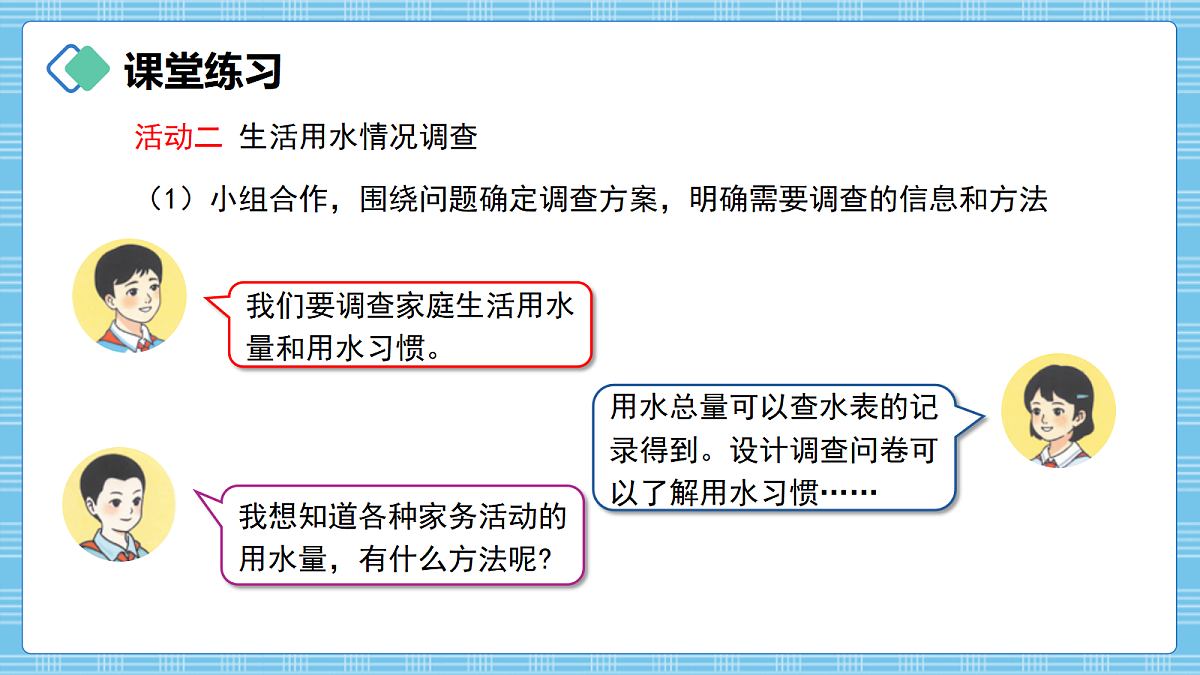 （2026新教材）人教版小学数学六年级上册 综合实践《水是生命之源》PPT课件第8页