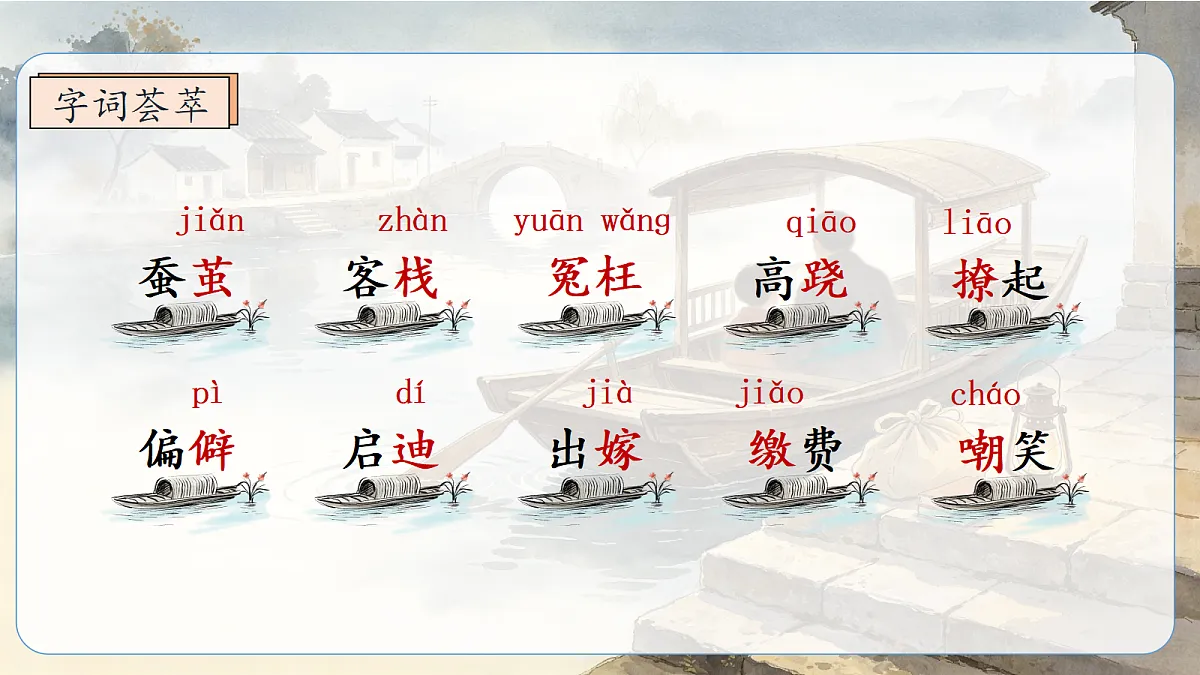 统编版语文五年级上册-18. 父爱之舟（两课时）（课件）第7页