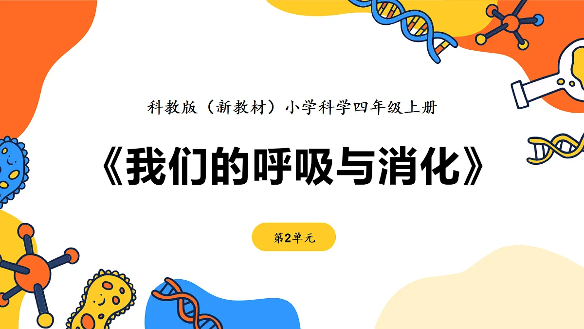 《我们的呼吸与消化》课件第1页