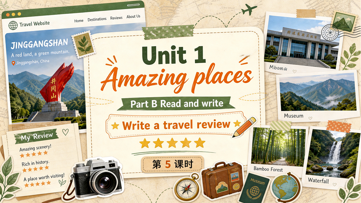 U1L5 Part B Read and write 课件第1页