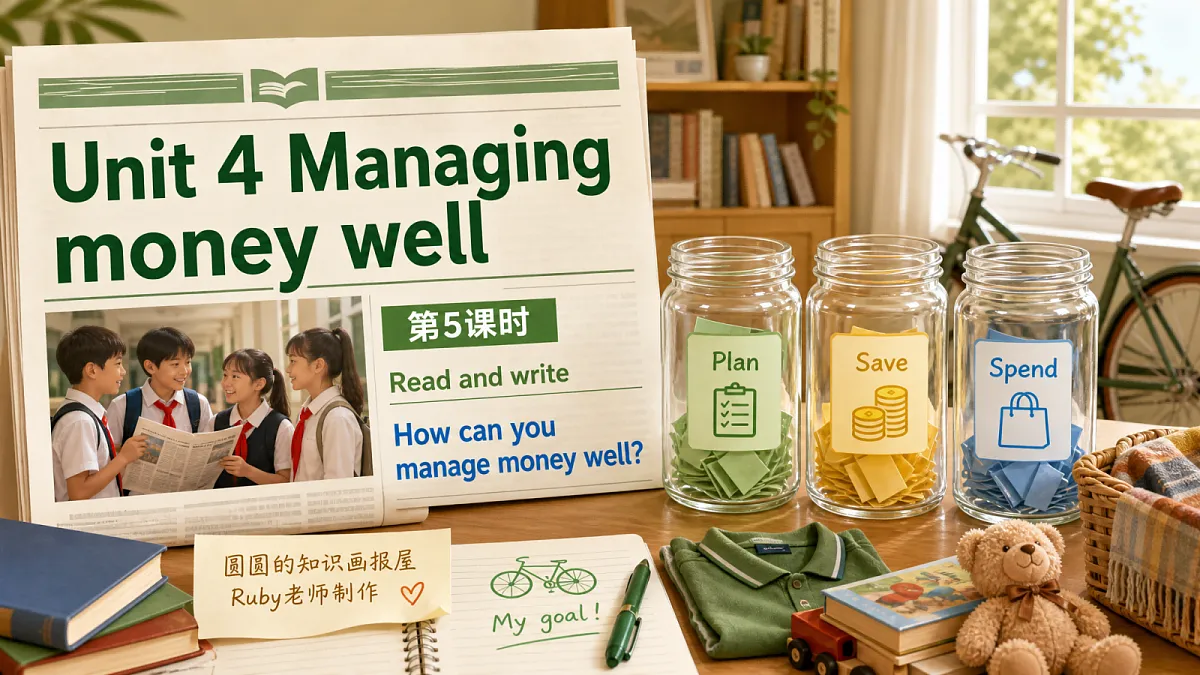 U4L5 Part B Read and write & Project preparation 课件第1页