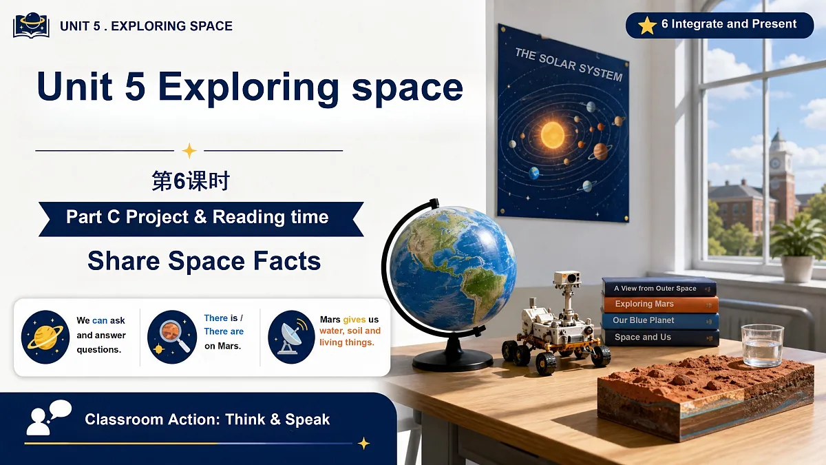 U5L6 Part C Project & Reading time 课件第1页