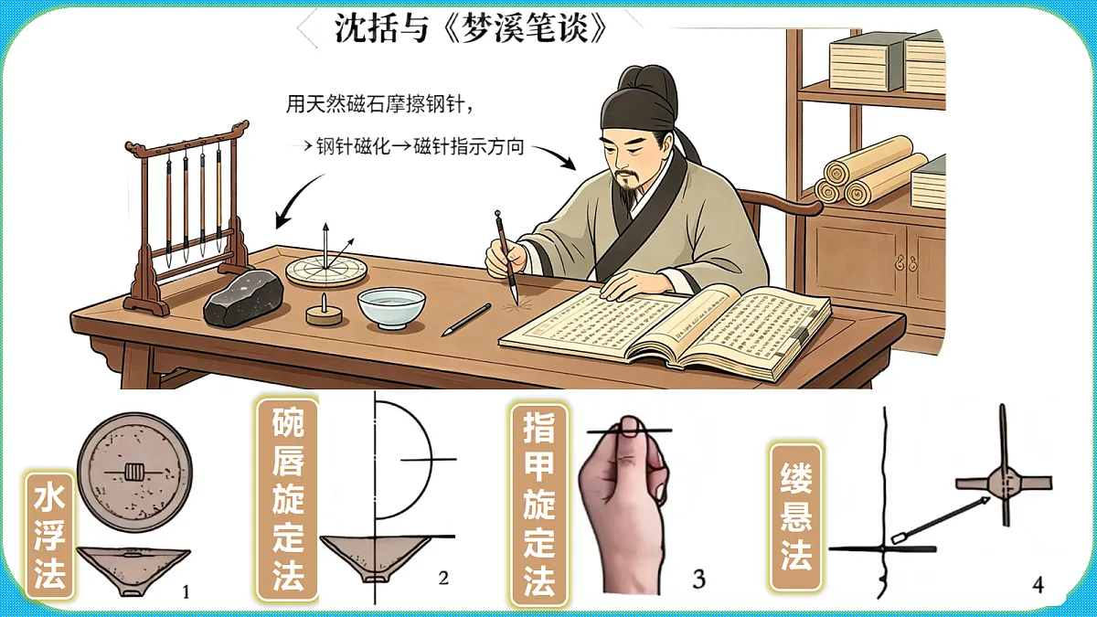 苏教版（2024）四上科学 5单元 《17 指南针》课件PPT第3页