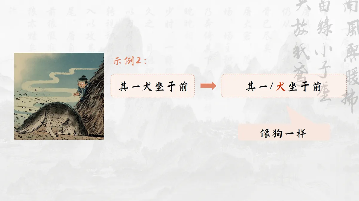 聚焦文言经典，编织思维图景——部级精品课《狼》赏析第7页