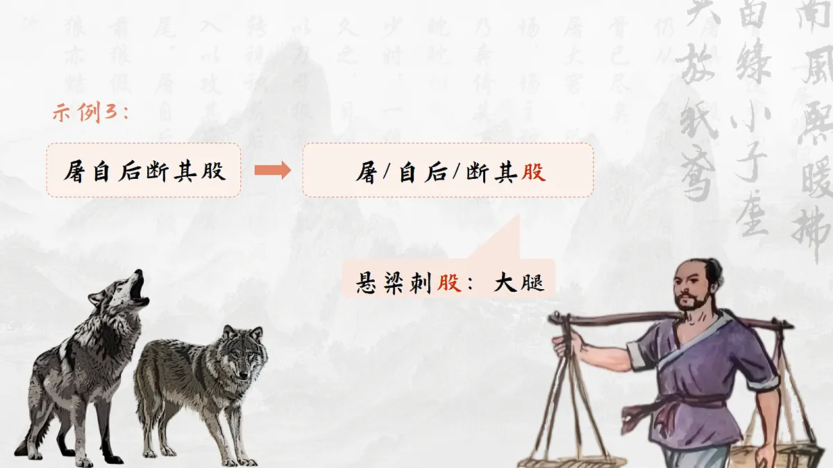 聚焦文言经典，编织思维图景——部级精品课《狼》赏析第8页