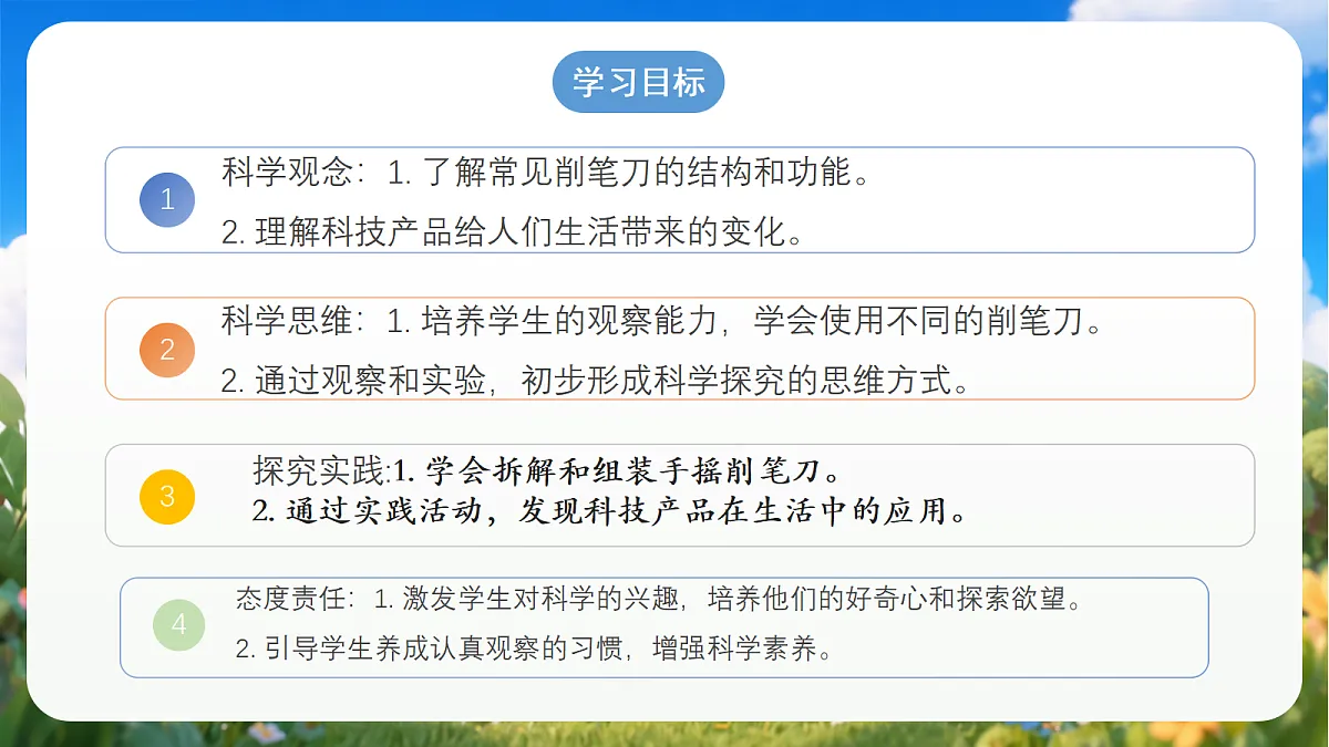 4.15 《研究削笔刀》（教学课件）青岛版（五四制）科学一上第2页