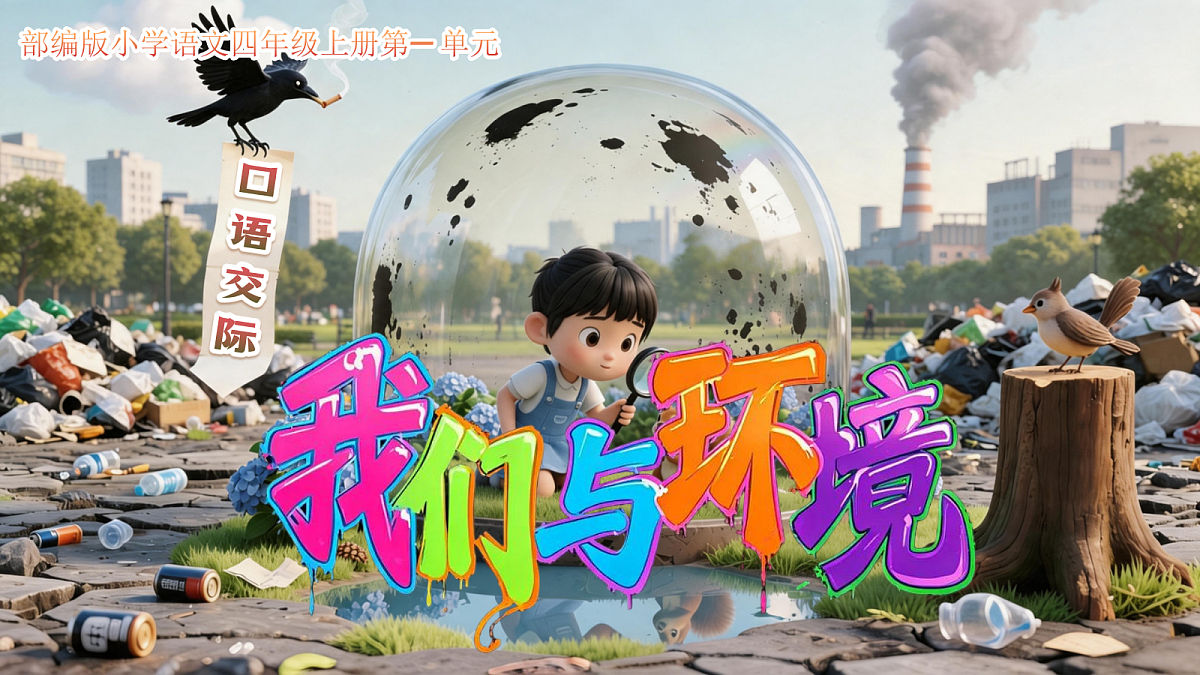 四上口语交际一《我们与环境》第4页