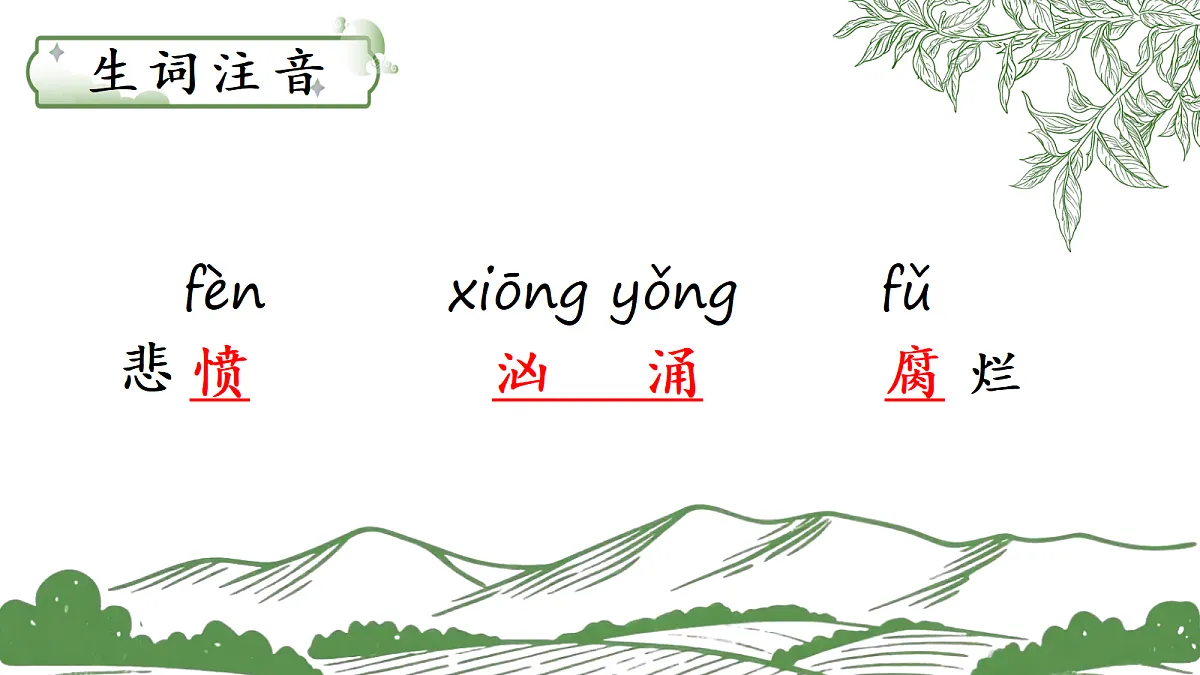 《3.我爱这土地》课件第6页
