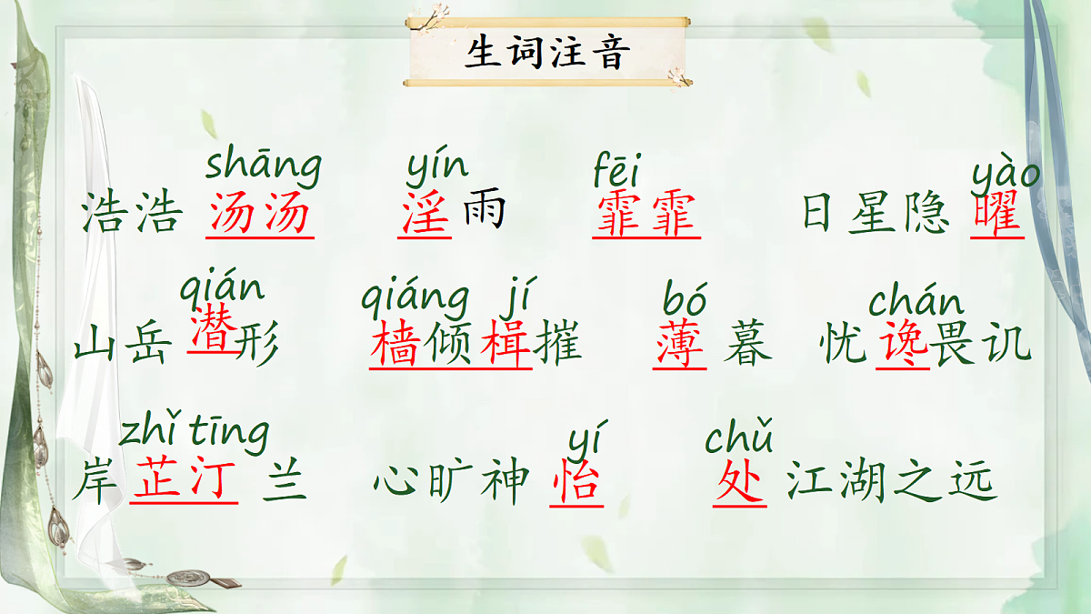 《11 岳阳楼记》课件第6页