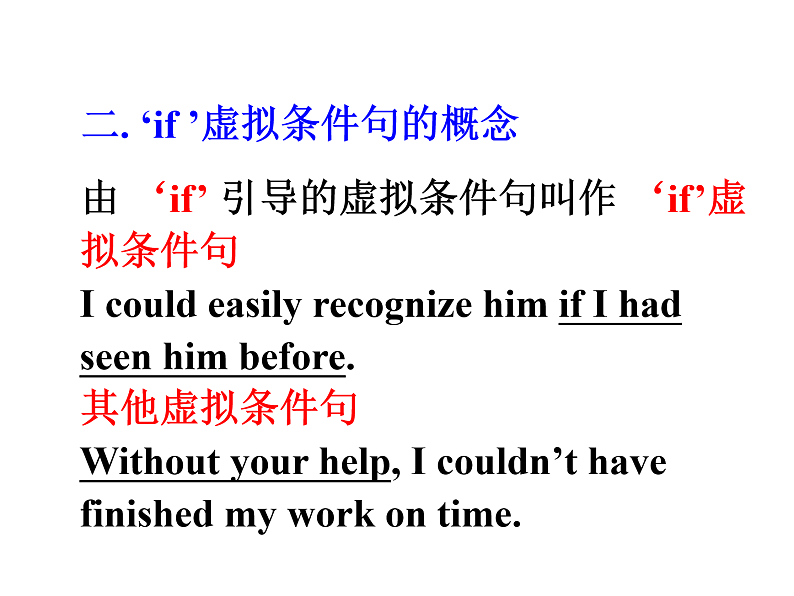 高考英语虚拟语气讲解 课件06