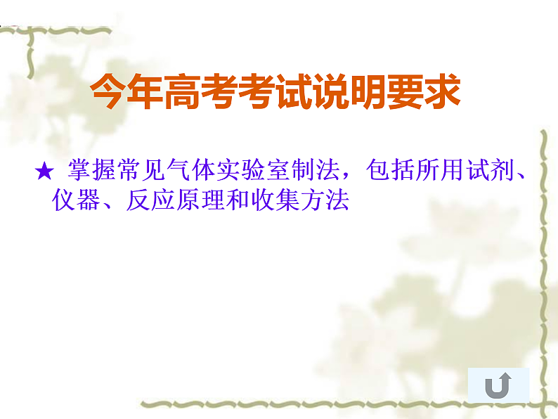 高考复习课件《气体制取》第3页