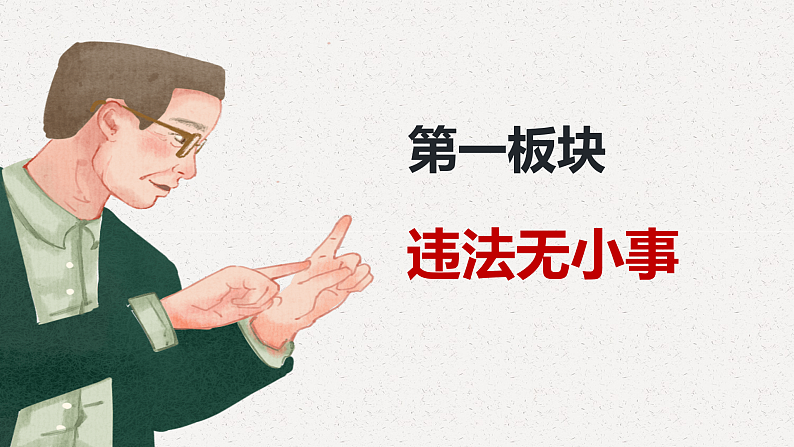 人教版八上道德与法治5.1    法不可违（共38张PPT)）05