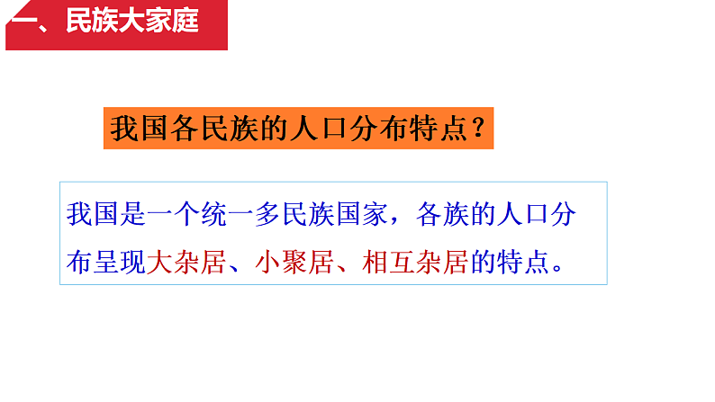 人教部编版道德与法治九年级上册：7.1《促进民族团结》课件（共28张PPT）06