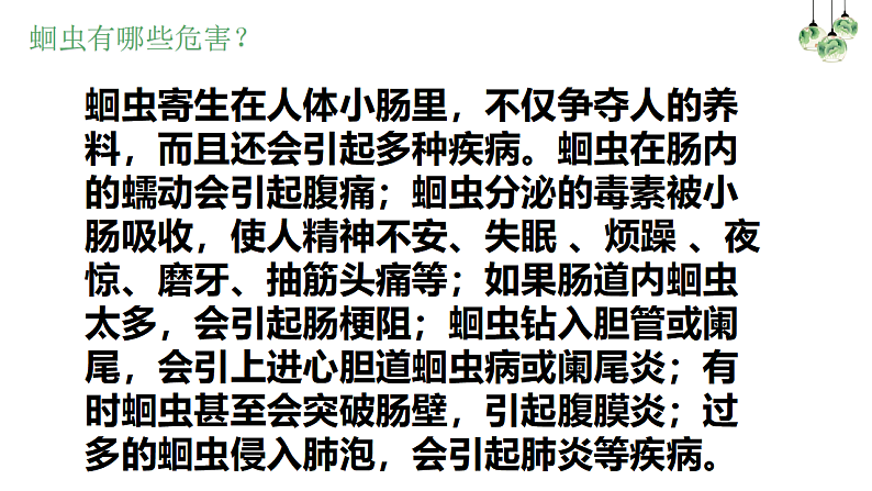 人教版生物八年级上册  5.1.2  线形动物和环节动物课件08