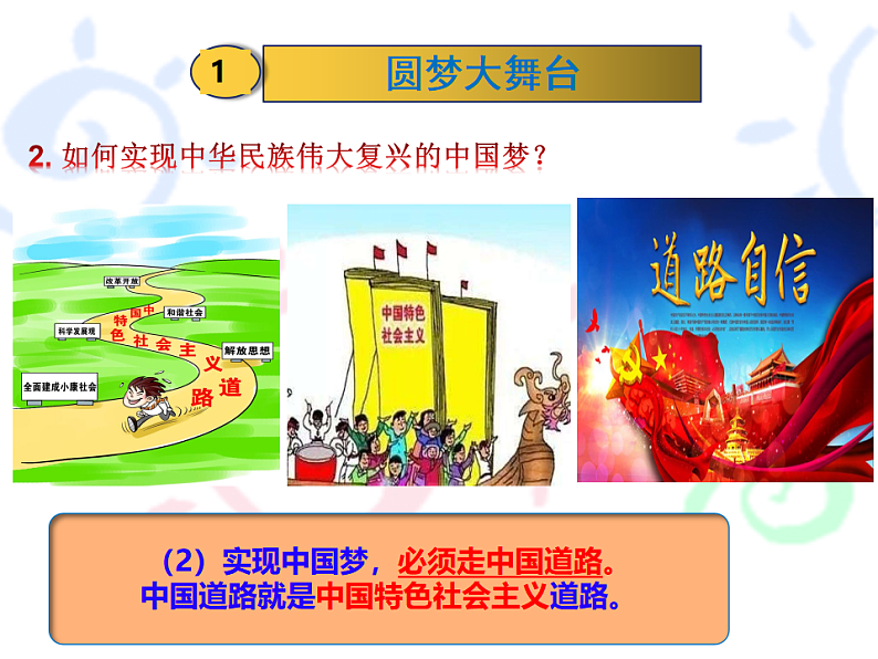 人教版道德与法治九年级上册 8.2 共圆中国梦 课件07