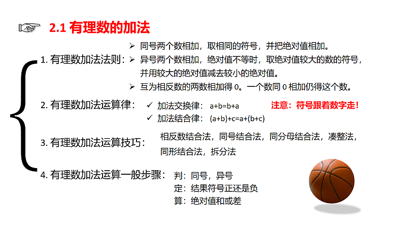 浙教版七年级数学上第二章有理数运算章节复习课 课件02