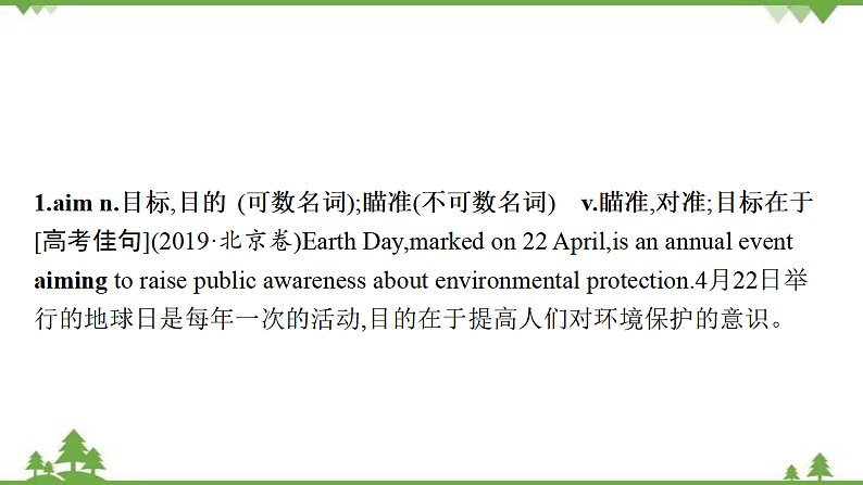 2021届高考英语外研版一轮复习 必修1 考点突破练 Module 5 A Lesson in a Lab04