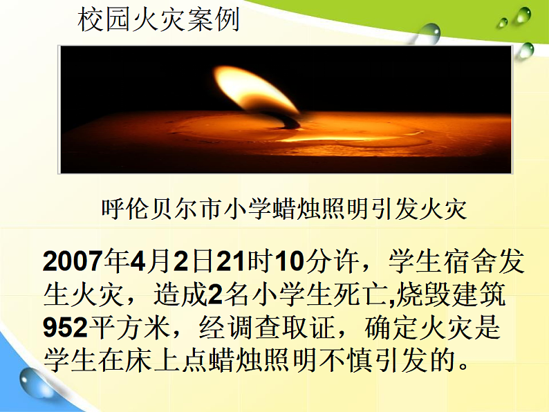 《消防安全教育》主题教育班会课件03